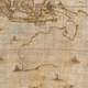 A portion of the Blaeu Map showing the northern, western, and southern contours of the Australian coastline. (Image: National Library of Australia)